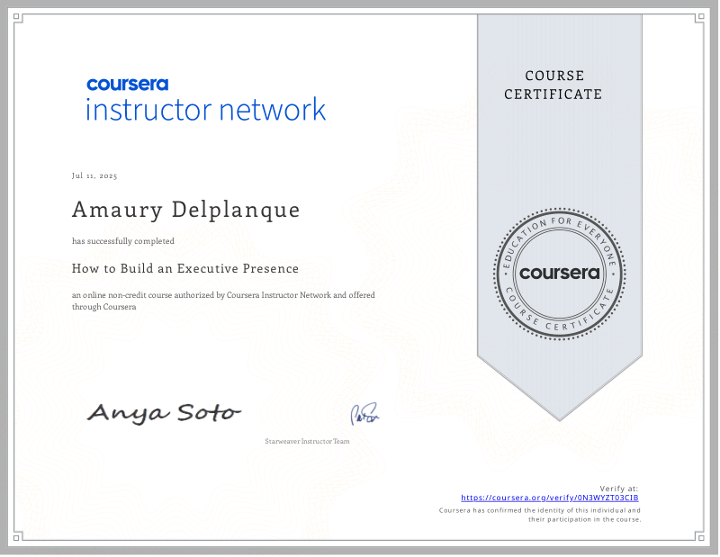 Featured image for “How to Build an Executive Presence”