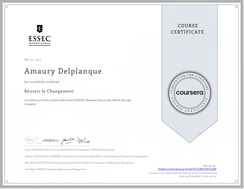 Featured image for “Réussir le Changement”