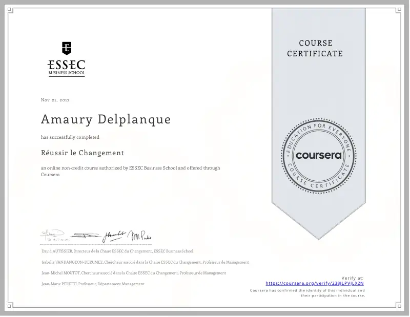 Featured image for “Réussir le Changement”