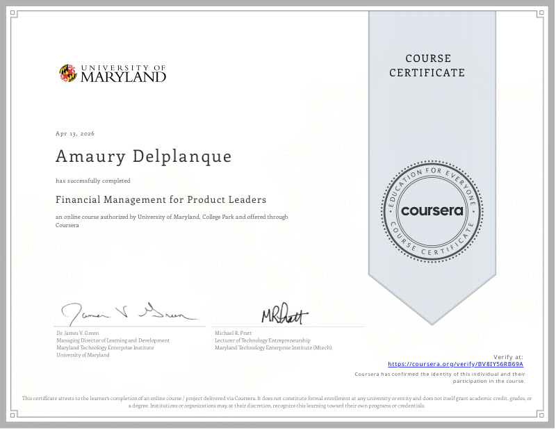 Featured image for “Financial Management for Product Leaders”