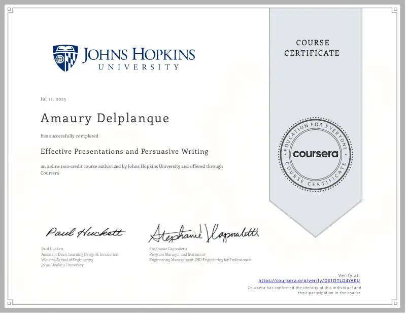 Featured image for “Effective Presentations and Persuasive Writing”