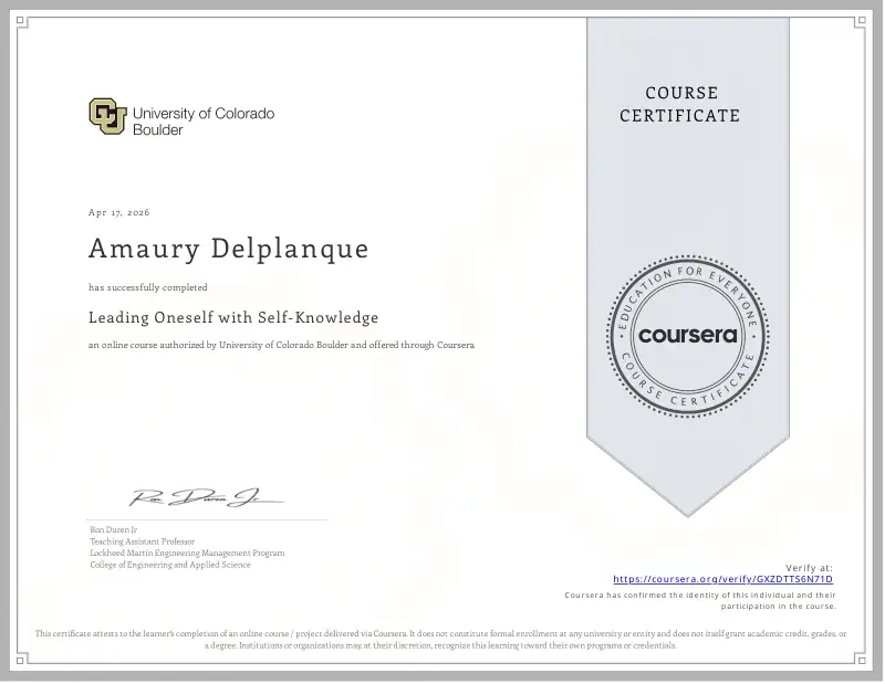 Featured image for “Leading Oneself with Self-Knowledge”