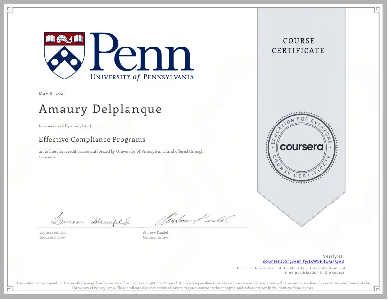 Featured image for “Effective Compliance Programs”